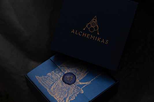 Supakavimas į ALCHEMIKAS dėžutę