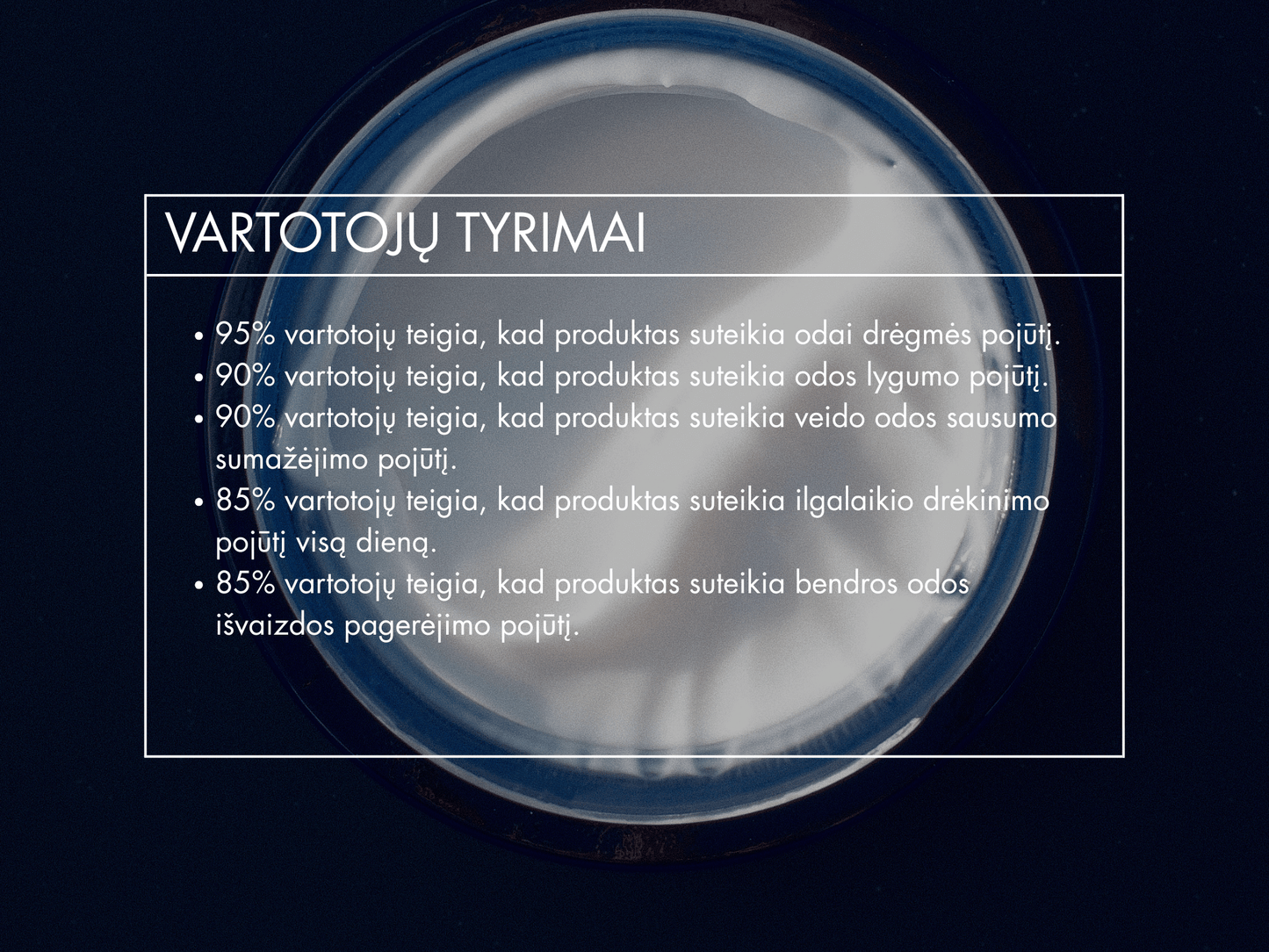 Stangrinantis kremas su peptidais ESSENCE
